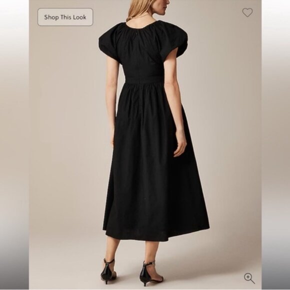 J.Crew Collection Cecily dress in cotton poplin - Picture 3 of 9